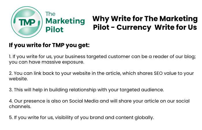 Why to Write for The Marketing Pilot – Currency Write for Us