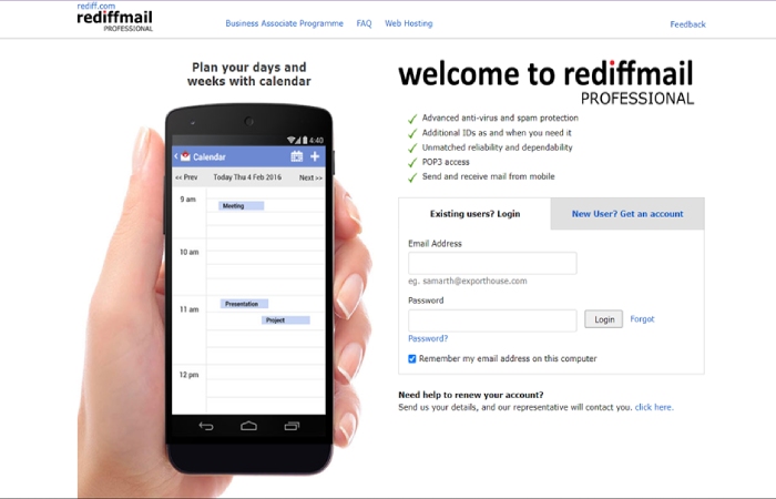 rediffmailpro.com