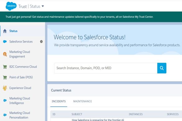 is salesforce down